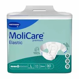 MOLICARE Slip élastique premium 5 gouttes Gr.L, 30 pc