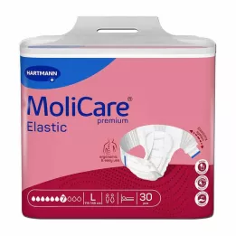 MOLICARE Slip élastique premium 7 gouttes Gr.L, 30 pc