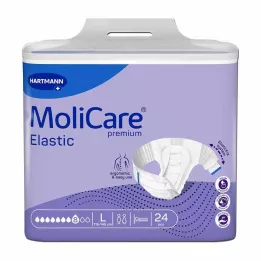 MOLICARE Slip élastique de qualité supérieure 8 gouttes taille L, 24 pièces