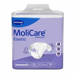 MOLICARE Slip élastique premium 8 gouttes Gr.xl, 14 pc