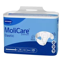 MOLICARE Slip élastique de qualité supérieure 9 gouttes taille M, 26 pièces