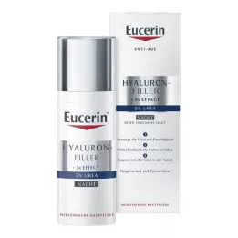 EUCERIN Crème de nuit anti-âge à lacide hyaluronique UREA , 50 ml