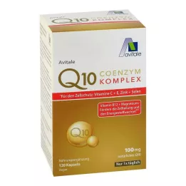 COENZYM Gélules Q10 100 mg + vitamines + minéraux, 120 pcs