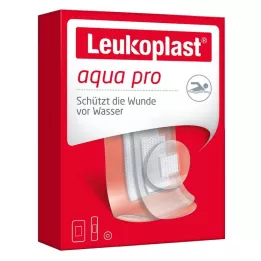 LEUKOPLAST Bandes Aqua Pro 24 mm/19 x 72 mm/38 x 63 mm, 20 pièces