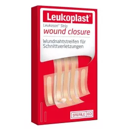 LEUKOPLAST Bandelettes stériles Leukosan 6x38 mm/6x75 mm, 9 pièces