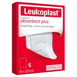 LEUKOPLAST Pansement stérile Leukomed 8x10 cm, 5 pièces