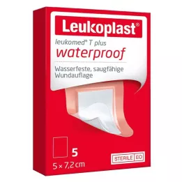LEUKOPLAST Leucomed t Plus stérile 5x7,2 cm, 5 pc