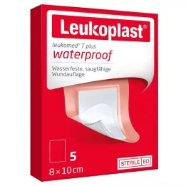 LEUKOPLAST Leucomed t Plus stérile 8x10 cm, 5 pc