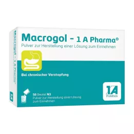 MACROGOL-1A Pharma Plv.z.Her.e.Lsg.z.Einnehmen, 50 pièces