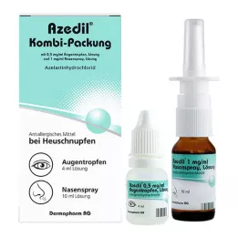 AZEDIL Kombi Pack 0,5 mg / ml AT 1 mg / ml nasal spr., 1 pc