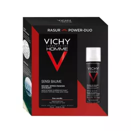 Vichy Homme Balm et boîte-cadeau de crème de rasage, 1 p
