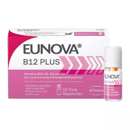 EUNOVA Bouteille de boisson B12 Plus, 10X8 ml