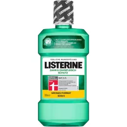 Listerine Bateau de bouche de protection dentaire et de gomme, 600 ml