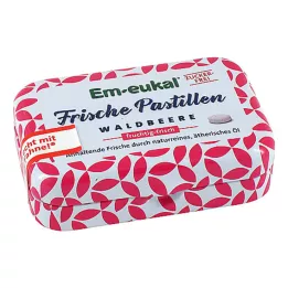 EM-EUKAL Pastilles Fraîches Baies Sauvages sans sucre, 20 g