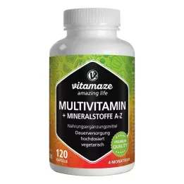 MULTIVITAMIN KAPSELN dose élevée, 120 pièces