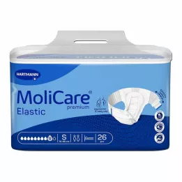 MOLICARE Slip élastique premium 9 gouttes Gr.s, 26 pc