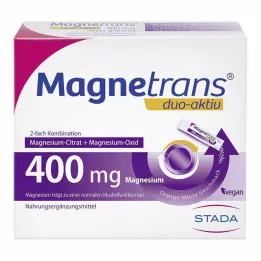 MAGNETRANS Duo-aktiv 400 mg bâtonnets, 20 pcs