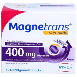 Magnetrans Bâtons duo-actif 400 mg, 50 pc