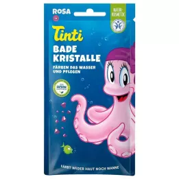 Cristaux de bain Tinti Rose, 60 g