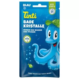 TINTI Cristaux de bain bleus, 60 g