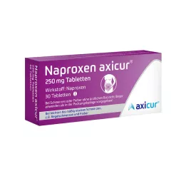 NAPROXEN axicur 250 mg comprimés, 30 pcs
