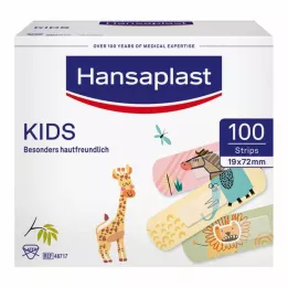 HANSAPLAST Bandes de plâtre universelles pour enfants, 100 pièces