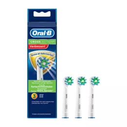Brosses de fixation Oral-B Crossaction Protection bactérienne 3 pc