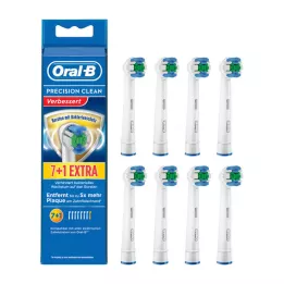 Oral-B Pinceau Pinceau PRÉCISION PRÉCISION BACTERIENSCH.7 + 1, 8 pc
