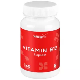Vitamine B12 Capsules végétaliennes 1000 μg de méthylcobalamine, 60 pc