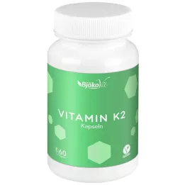 VITAMIN Capsules végétaliennes entièrement trans K2 MK7, 60 pcs