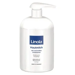 Distributeur de lait pour la peau Linola, 500 ml