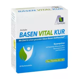 BASEN VITAL KUR plus vitamine D3+K2 en poudre, 20 pcs