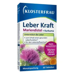 Comprimés de force du foie Klosterfrau, 30 pc