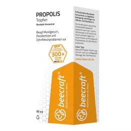 BEECRAFT Concentré de bain de bouche aux gouttes de propolis, 50 ml