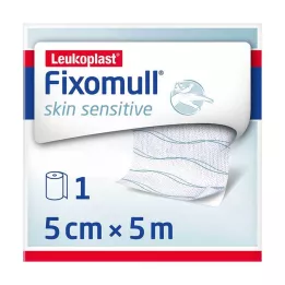 FIXOMULL Peau sensible 5 cm x 5 m, 1 pièce