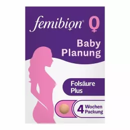 FEMIBION 0 Tablettes de planification pour bébé, 28 pièces