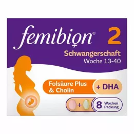 FEMIBION Pack de 2 combinaisons de grossesse, 2X56 pièces