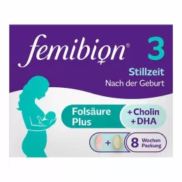 FEMIBION Pack de 3 combinaisons dallaitement, 2X56 pièces