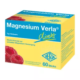 MAGNESIUM VERLA Granulés directs framboise, 60 pcs