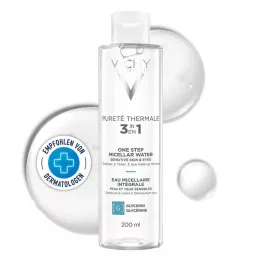 Vichy Fluide de micelle minérale thermique PURETE., 200 ml