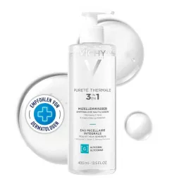 VICHY PURETE Fluide Micellaire Minéral Thermal sens., 400 ml