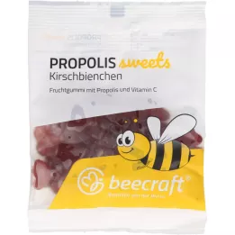 Beecraft Propolis Cherry Bies Batins en caoutchouc, 80 g
