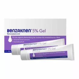 BENZAKNEN Gel à 5 %, 2 x 40 g