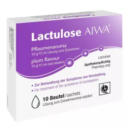 LACTULOSE AIWA Arôme de prune 10 g / 15 ml LSG.Z.Neinn, 10x15 ml