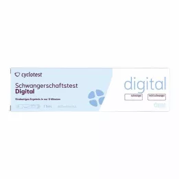 CYCLOTEST Test de grossesse numérique 25 mlu / ml, 1 pc