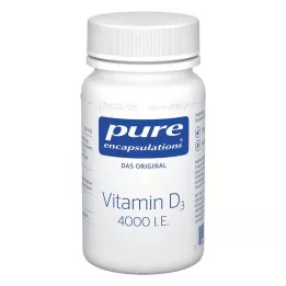 PURE ENCAPSULATIONS Vitamine D3 4000, cest-à-dire Kapseln, 30 pc