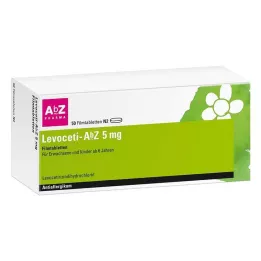 LEVOCETI-Comprimés pelliculés AbZ 5 mg, 50 pcs
