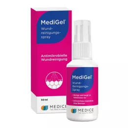 MEDIGEL Spray nettoyant pour plaies, 50 ml