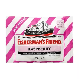 FISHERMANS FRIEND Pastilles sans sucre à la framboise, 25 g