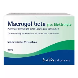 MACROGOL Poudre délectrolytes bêta plus pour administration orale, 30 pcs